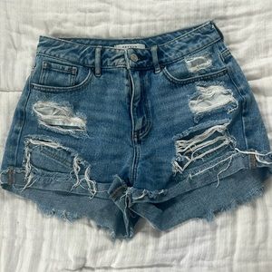 jean shorts